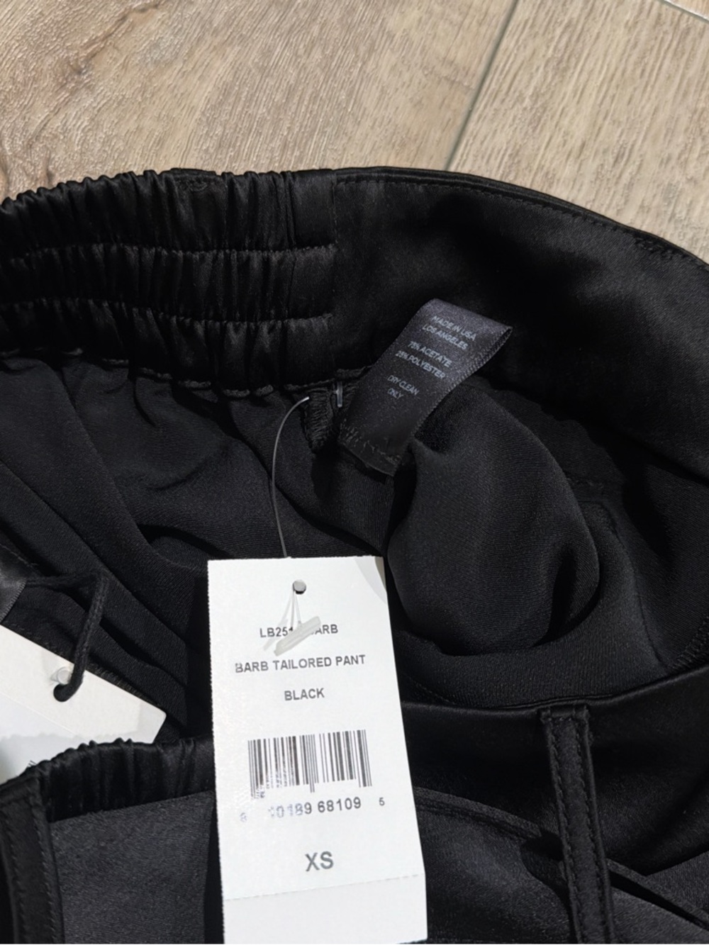 Leset Barb tailored pant in black NWT - Picture 5 of 9